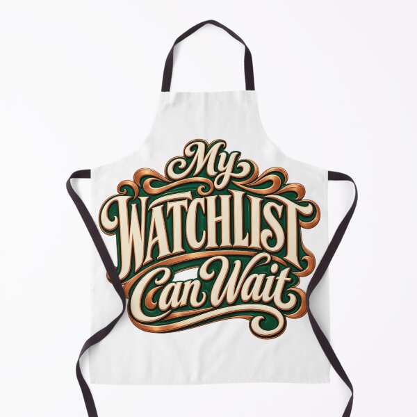 Item preview, My Watchlist Can Wait Art Nouveau Trading Quote designed and sold by VolatilityEdge.