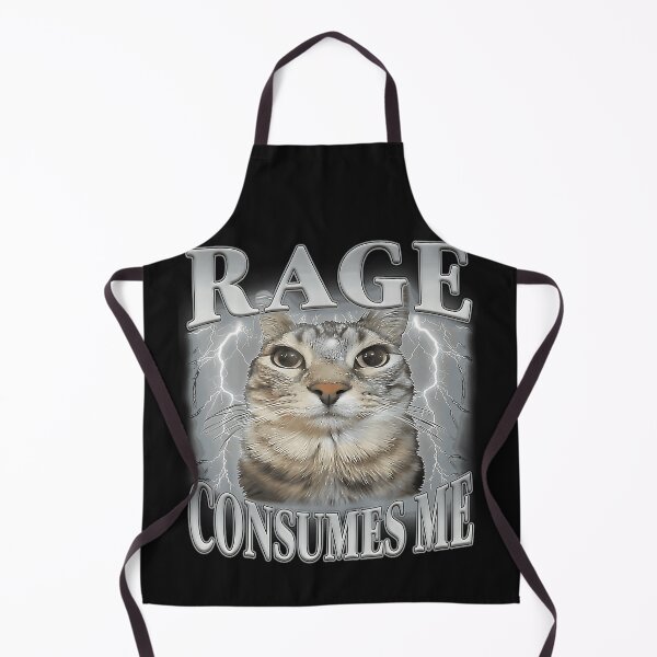 Item preview, Rage Consumes Me Funny Cat Meme Cat Lover Pet Owner designed and sold by BrockmeyeSB.