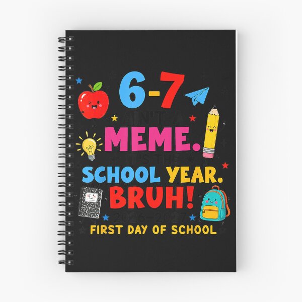 Item preview, 6-7 Ain't A Meme. It's The School Year designed and sold by BrockmeyeSB.