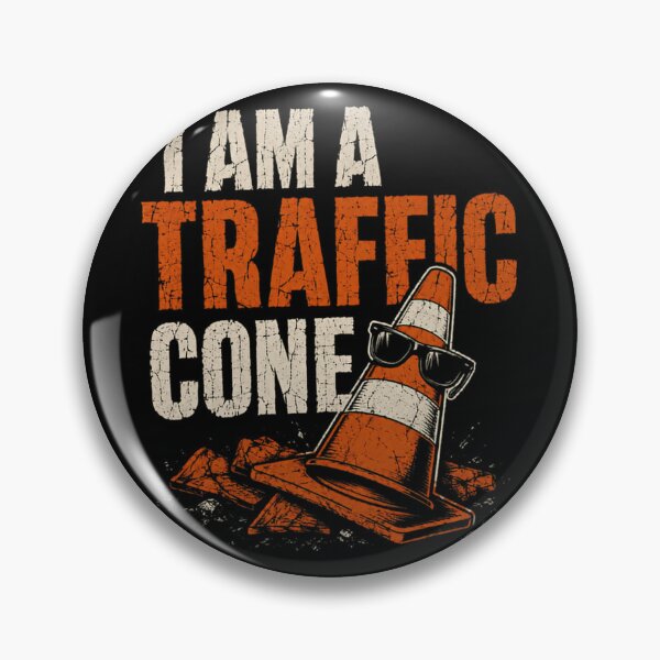 Item preview, I Am A Traffic Cone Construction Worker Road Crew Safety Professional Humor Gift designed and sold by HumansStuck12.