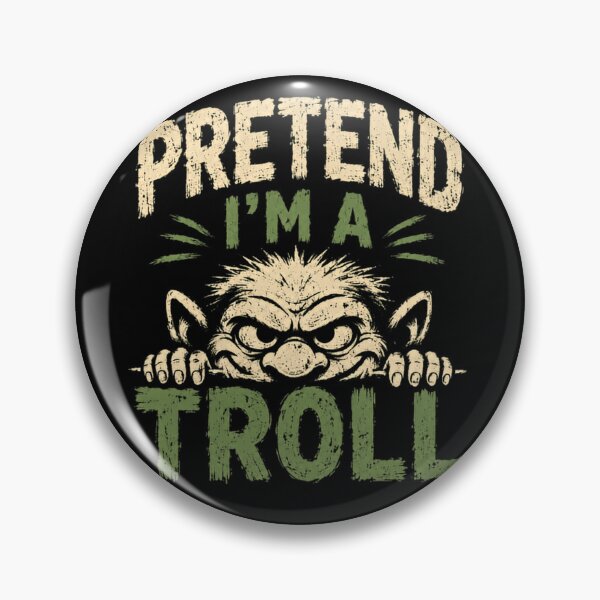 Item preview, Pretend I'm A Troll Fantasy Creature Halloween Costume designed and sold by HumansStuck12.