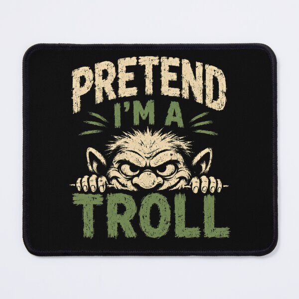 Item preview, Pretend I'm A Troll Fantasy Creature Halloween Costume designed and sold by HumansStuck12.