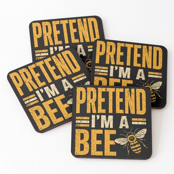 Item preview, Pretend I'm A Bee Funny Bee Lover Halloween Costume designed and sold by SkeletonsDanger.