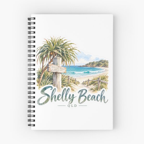 Item preview, Shelly Beach Sunshine Coast QLD  designed and sold by PamLeeDesign.