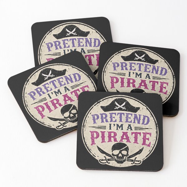 Item preview, Pretend I'm A Pirate Funny Pirate Lover Halloween Costume designed and sold by SkeletonsDanger.
