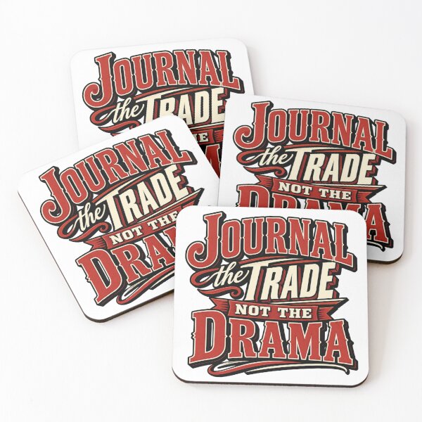 Item preview, Journal the Trade Not the Drama Trading Humor designed and sold by VolatilityEdge.