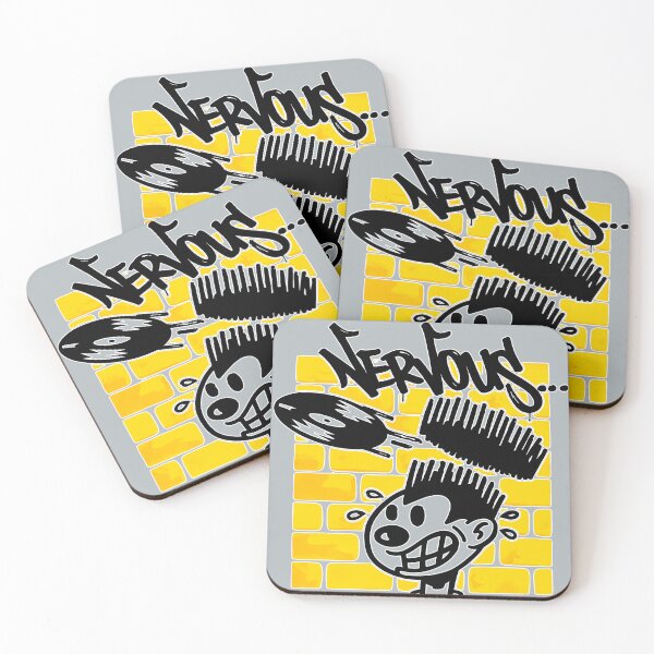 Item preview, nervous record label designed and sold by Felipe-barg.