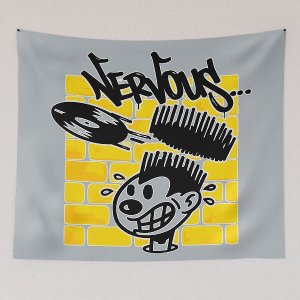 Item preview, nervous record label designed and sold by Felipe-barg.