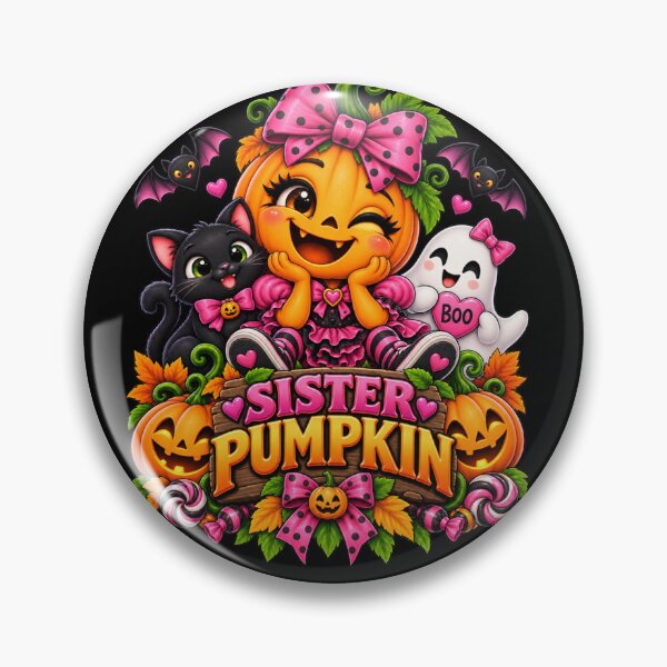 Item preview, Sister Pumpkin Halloween - Cute Matching Family Costume designed and sold by StaticEmpire.