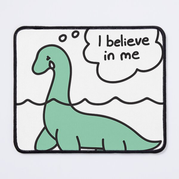 Item preview, Nessie Believes In Nessie designed and sold by alasadipress.