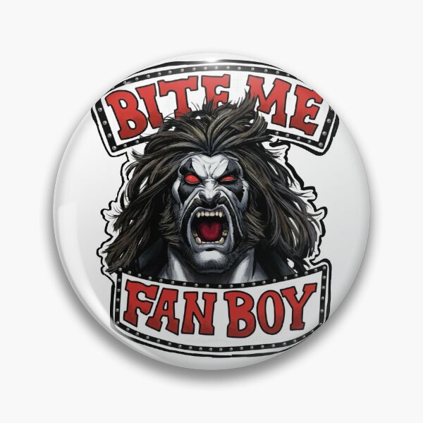 Aperçu de l'œuvre Face of Lobo Bite Me Fanboy DC Comics créée et vendue par ESEMMA STUDIOS ARROD.