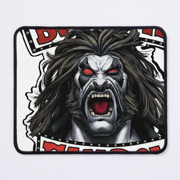 Item preview, Face of Lobo Bite Me Fanboy  DC comics  designed and sold by ESEMMA STUDIOS ARROD.