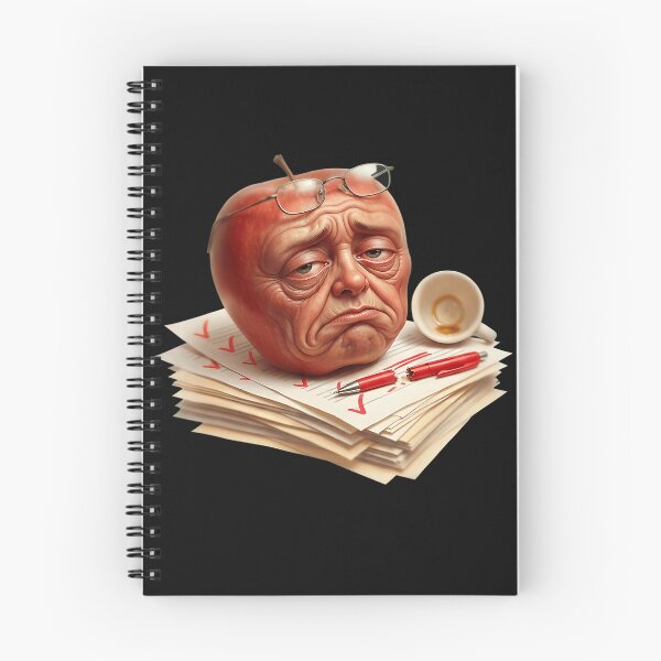 Item preview, Tired Teacher Grading Papers Educator School Life designed and sold by BrockmeyeSB.