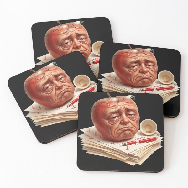 Item preview, Tired Teacher Grading Papers Educator School Life designed and sold by BrockmeyeSB.