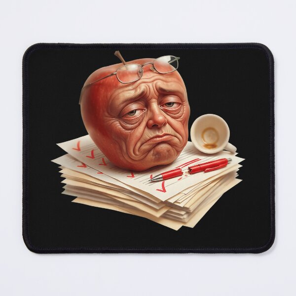Item preview, Tired Teacher Grading Papers Educator School Life designed and sold by BrockmeyeSB.
