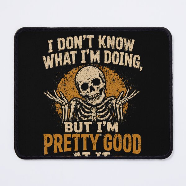 Item preview, I Don't Know What I'm Doing But I'm Pretty Good At It Funny Quote Sarcastic Expert Humor designed and sold by HumansStuck12.