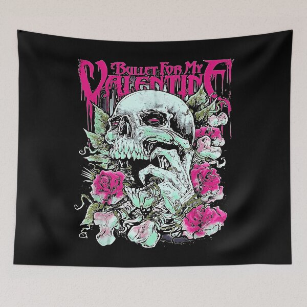 Item preview, Bullet For My Valentine Skull Red Eyes designed and sold by Kristian56s.