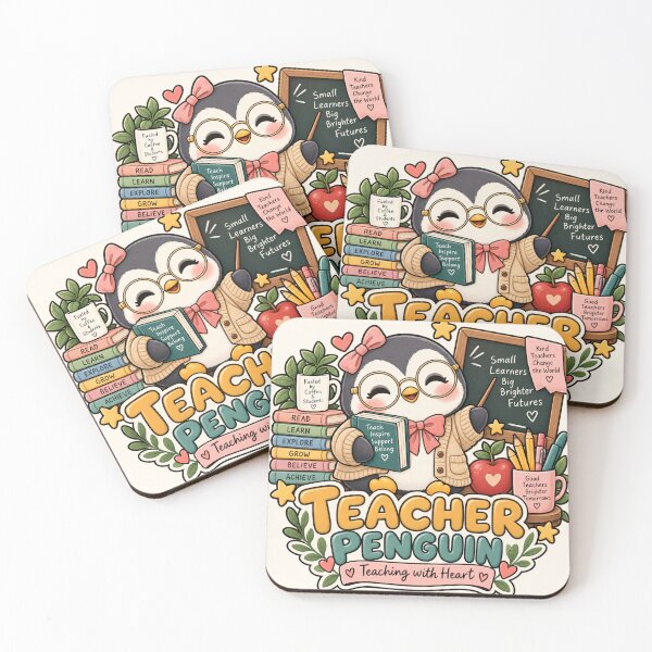 Item preview, Teacher Penguin – Cute Kawaii Teacher Appreciation Gift designed and sold by SaNaCreation13.