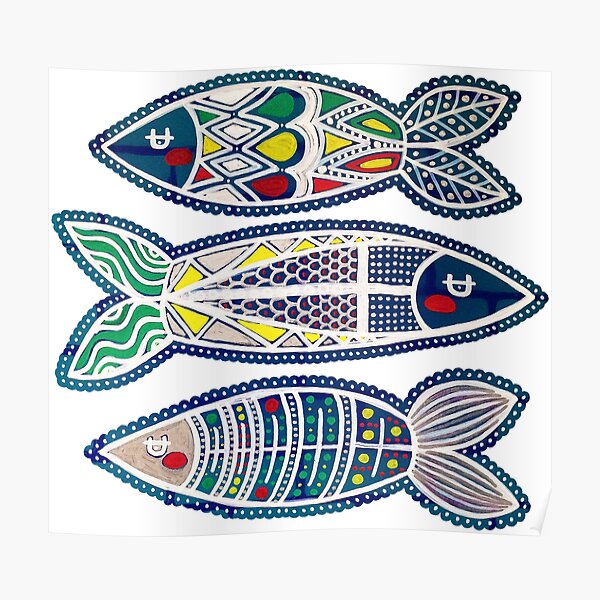 Three Sardines 1 Poster