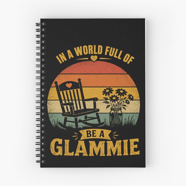 Item preview, In A World Full Of Be A Glammie | Grandmother Nana Mimi Gift designed and sold by JonesFlora2025.