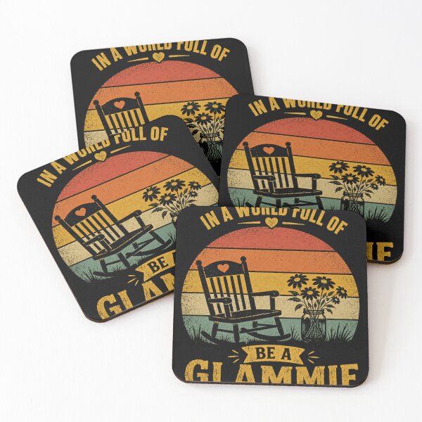 Item preview, In A World Full Of Be A Glammie | Grandmother Nana Mimi Gift designed and sold by JonesFlora2025.