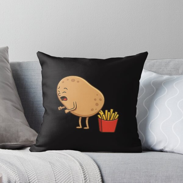 Item preview, Funny Potato Pooping French Fries Cartoon designed and sold by alasadipress.