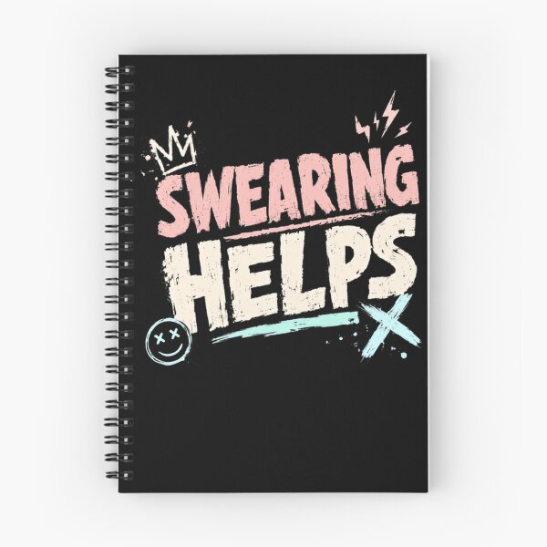 Item preview, Swearing Helps Adult Humor Sarcastic Profanity Lover designed and sold by RetroMini2026.