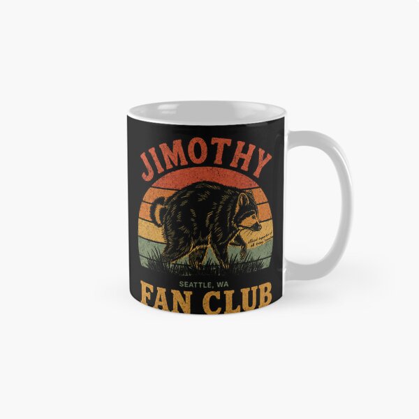 Item preview, Jimothy Fan Club Seattle WA Raccoon Official Supporter Of All Things Trash Wildlife designed and sold by SkeletonsDanger.