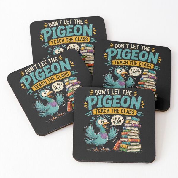 Item preview, Dont Let the Pigeon Teach Funny Teacher Classroom Humor idea  designed and sold by leevekaArt.