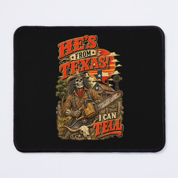 Item preview, He's from Texas I Can Tell Vintage Texas Cowboy Halloween designed and sold by ArtByimamS.