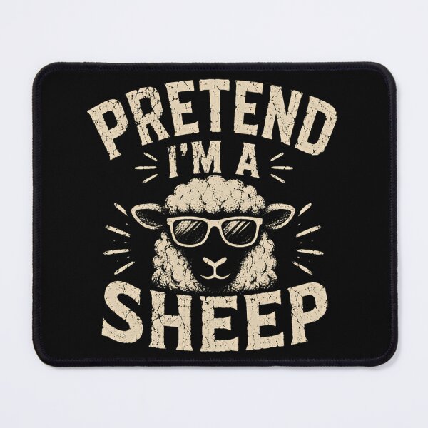 Item preview, Pretend I'm A Sheep Farm Animal Humor Costume Lover designed and sold by SkeletonsDanger.