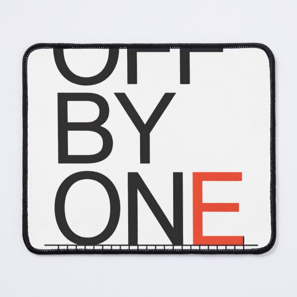 Item preview, Off By One Error Funny Programmer Typography Gift designed and sold by ys96.