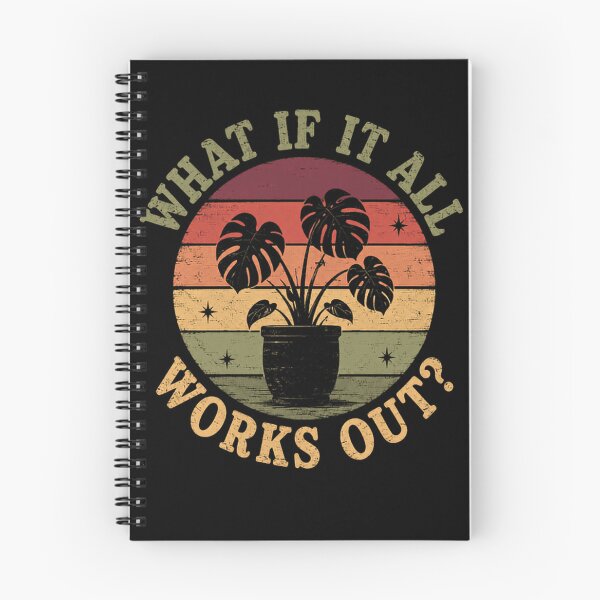 Item preview, What If It All Works Out? Optimistic Plant Parent Houseplant Lover designed and sold by HumansStuck12.