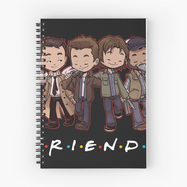 Item preview, Supernatural Friends Cartoon designed and sold by alasadipress.