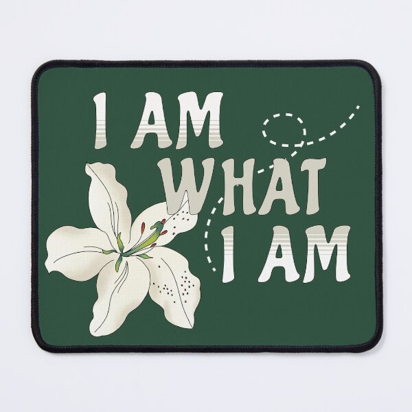 Item preview, Pretty White Lily Confidence Phrase Self love Affirmation designed and sold by TackyTime.
