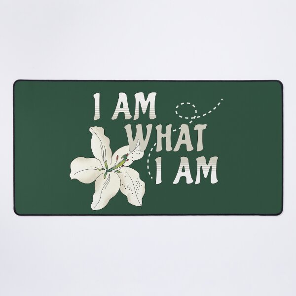 Item preview, Pretty White Lily Confidence Phrase Self love Affirmation designed and sold by TackyTime.