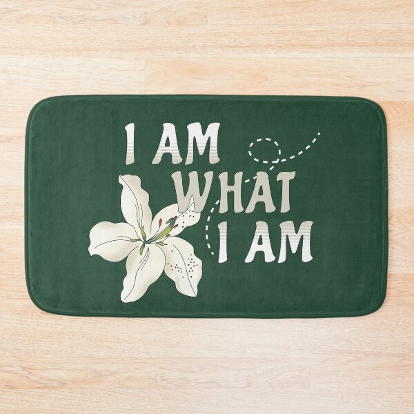 Item preview, Pretty White Lily Confidence Phrase Self love Affirmation designed and sold by TackyTime.