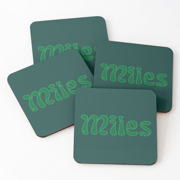 Item preview, Miles Name Retro Design - Green designed and sold by aligchi.