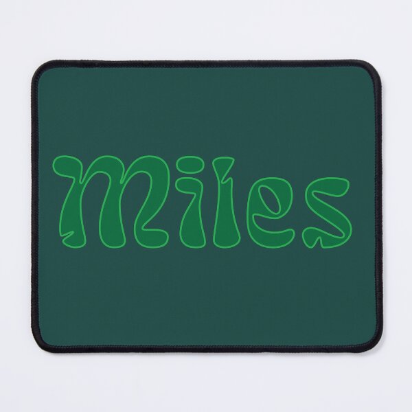 Item preview, Miles Name Retro Design - Green designed and sold by aligchi.