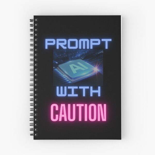 Item preview, Prompt AI with caution designed and sold by Legacy Supreme.