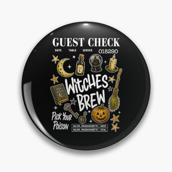 Item preview, Halloween Guest Check designed and sold by hesotendes.
