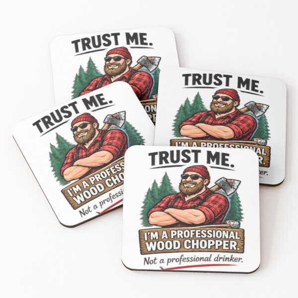 Item preview, Trust Me Im A Professional Wood Chopper Lumberjack Design designed and sold by FABIOLA1970.