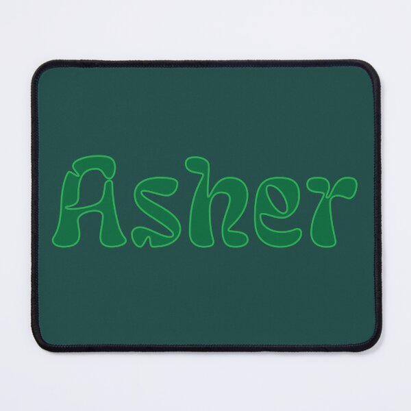 Item preview, Asher Name Retro Design - Green designed and sold by aligchi.