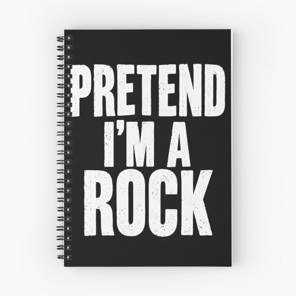 Item preview, Pretend I'm A Rock Halloween Costume Introvert Humor designed and sold by SkeletonsDanger.