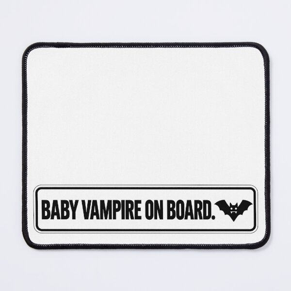 Item preview, BUMPS IN THE ROAD COLLECTION - ⭐ HALLOWEEN EDITION ⭐ - BABY VAMPIRE ON BOARD. designed and sold by WheelieGdArt.