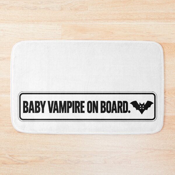 Item preview, BUMPS IN THE ROAD COLLECTION - ⭐ HALLOWEEN EDITION ⭐ - BABY VAMPIRE ON BOARD. designed and sold by WheelieGdArt.