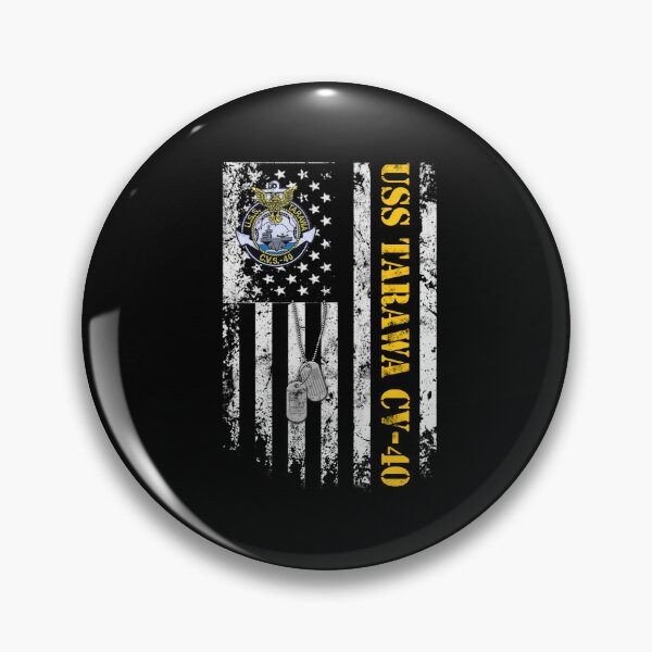 Item preview, USS Tarawa CV-40 Distressed Flag Dog Tags Veteran Graphic designed and sold by Osstaramilua.