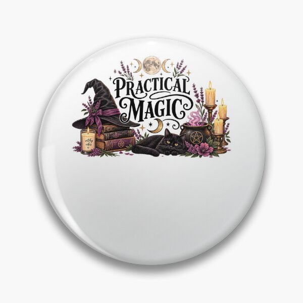 Item preview, Practical Magic Witchy Vibes Spooky Halloween designed and sold by nryum.