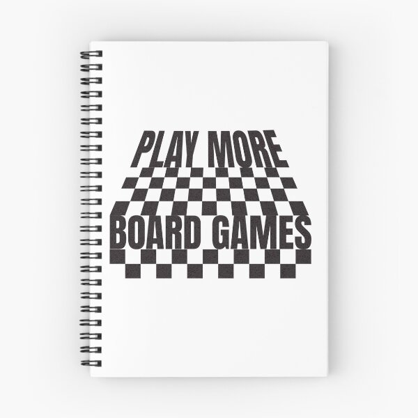 Item preview, Play More Board Games Checkerboard Pattern Black designed and sold by TackyTime.