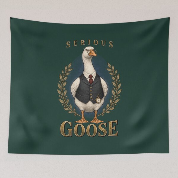 Item preview, Serious Goose — Honk Business Only designed and sold by Sanctum Icons.